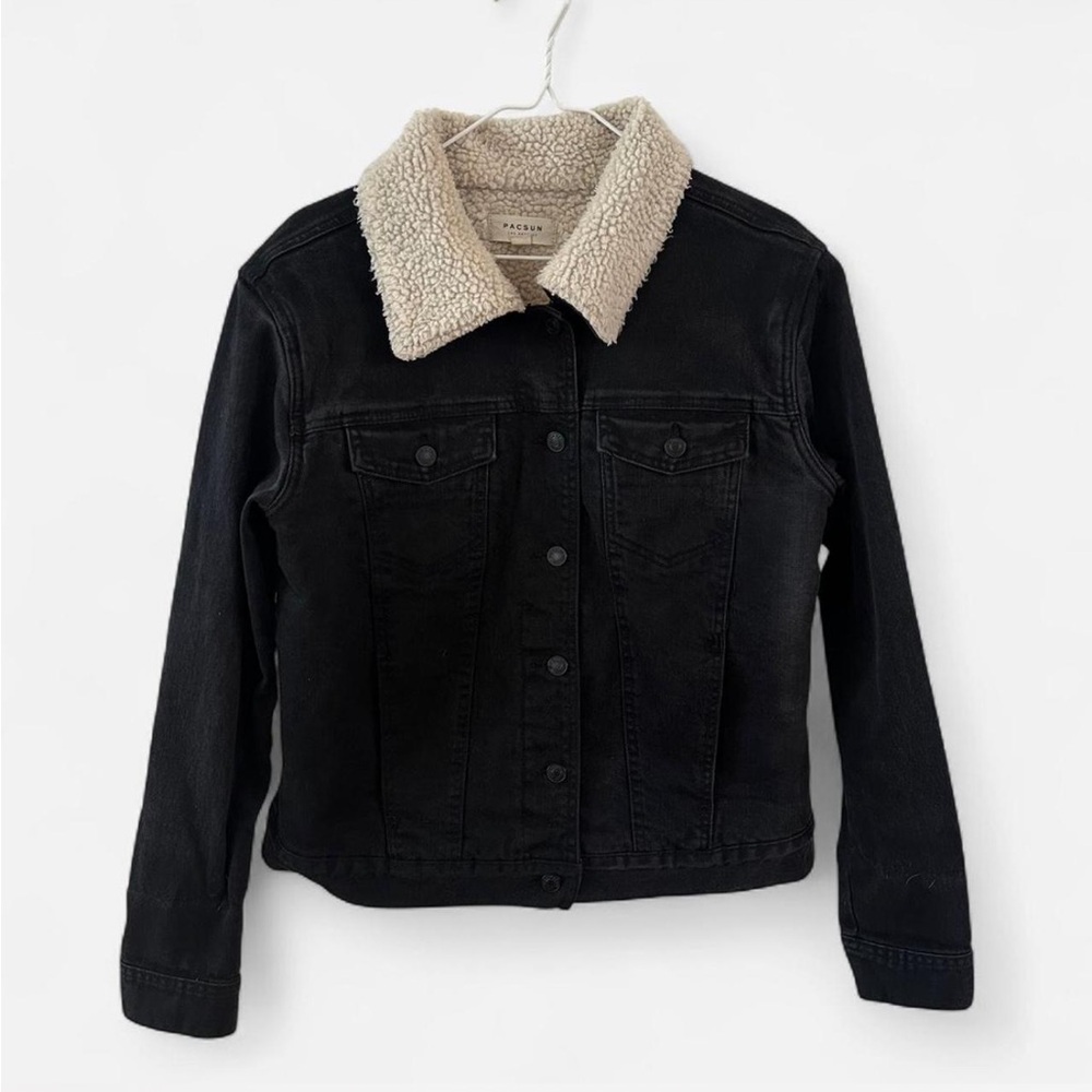 PacSun Black Denim Jacket